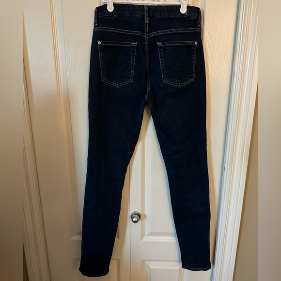 EUC 7 for all mankind Genevieve skinny jeans - Picture 3 of 4